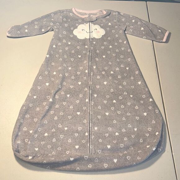 Size medium carters fleece cloud sleepsack - Picture 1 of 2